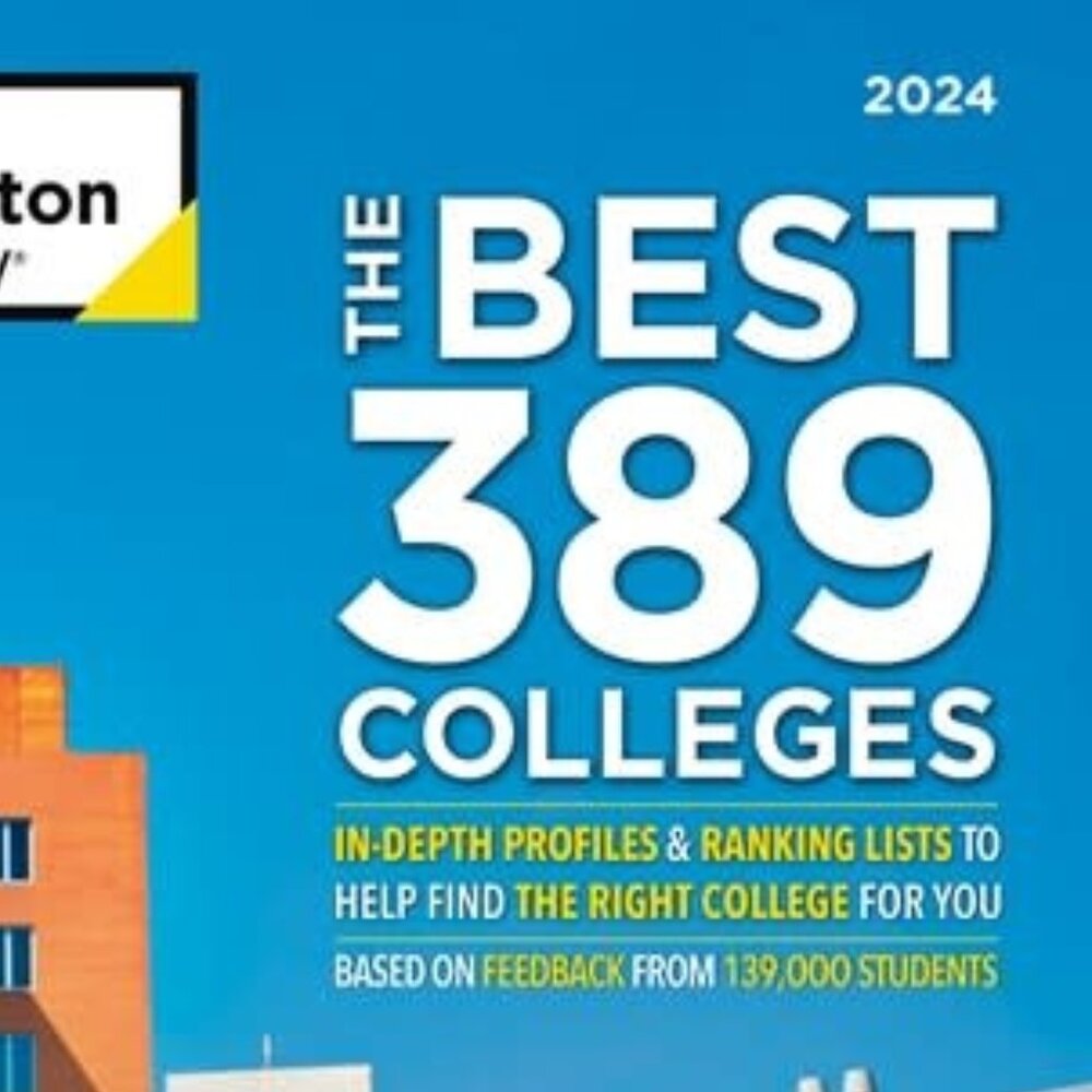 Princeton Review The Best 389 Colleges 2024